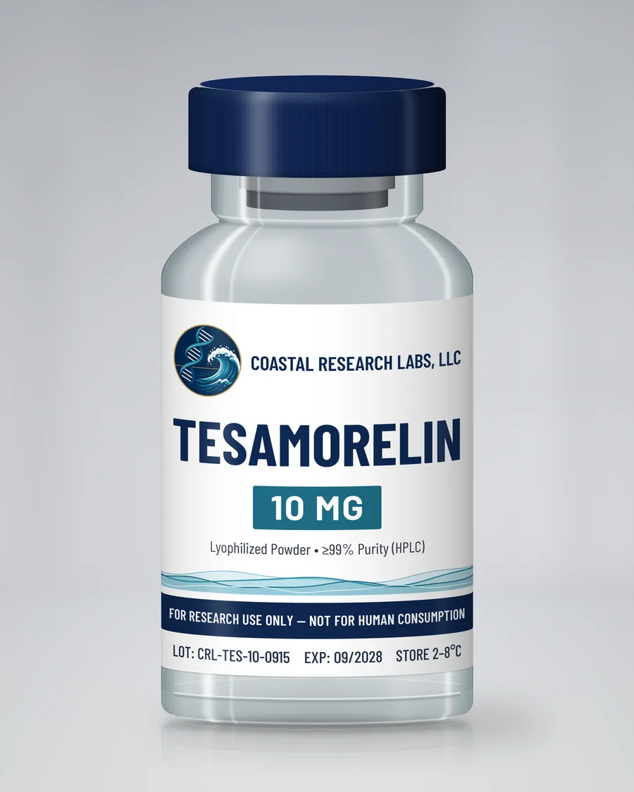 Tesamorelin research vial